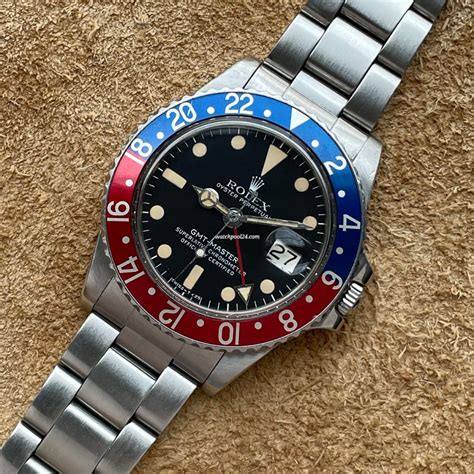 1975 rolex gmt master pepsi vintage price|rolex gmt master 1675 pepsi.